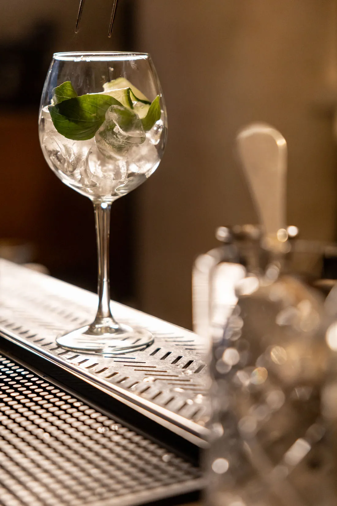 Cretan gastronomy, restaurant buffet dishes and cocktail lounge at Nefeli Hotel