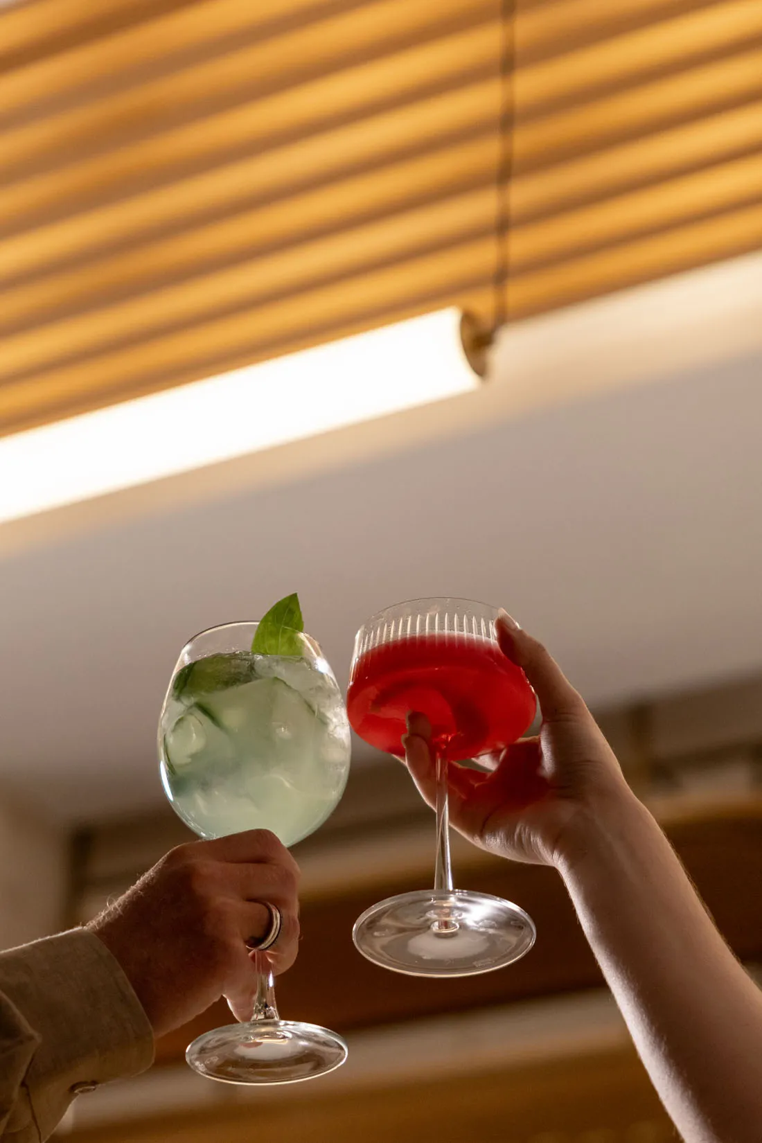 Cretan gastronomy, restaurant buffet dishes and cocktail lounge at Nefeli Hotel