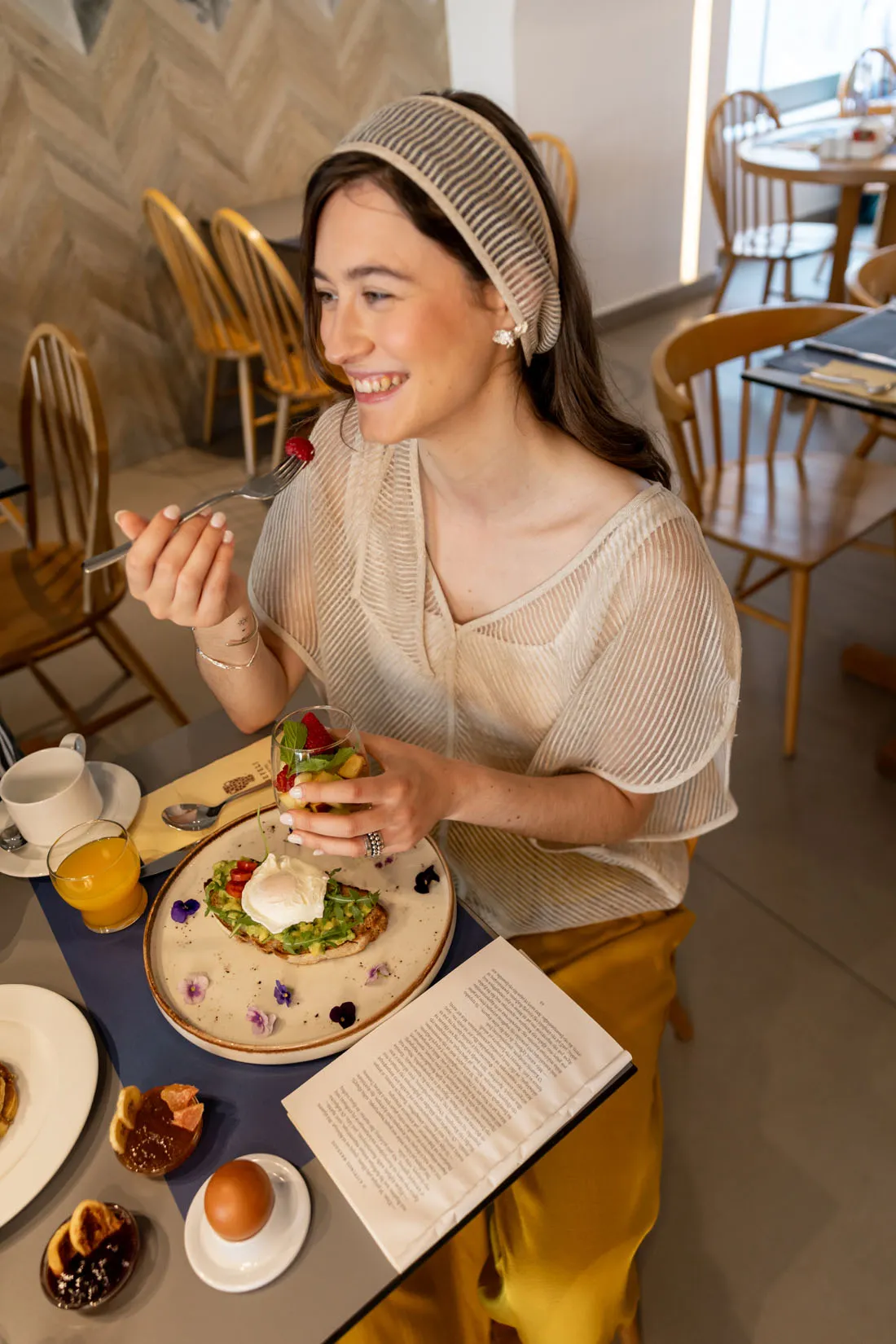 Cretan gastronomy, restaurant buffet dishes and cocktail lounge at Nefeli Hotel