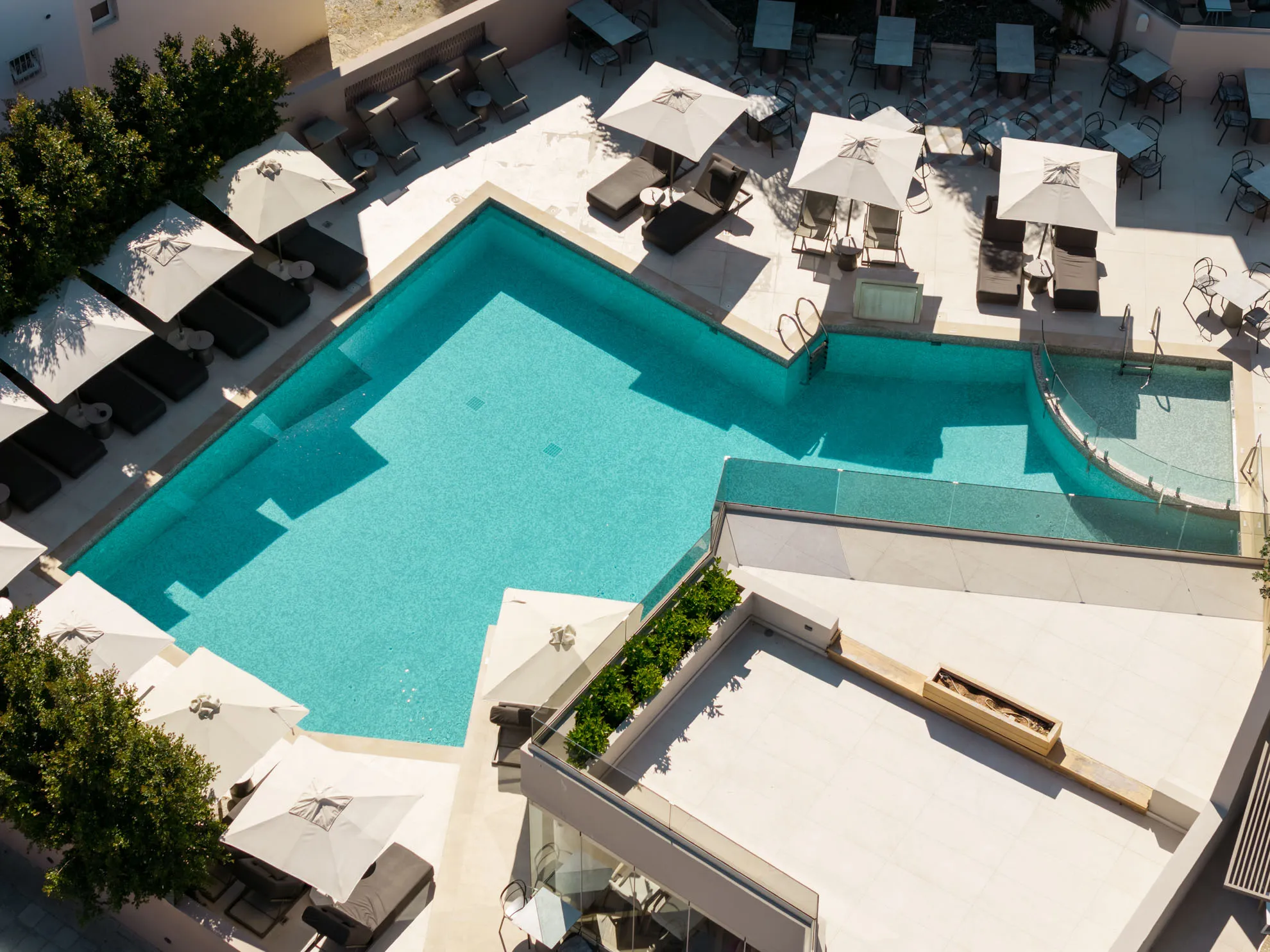Nefeli Hotel 4-star exterior, swimming pool and grounds in Platanias, Rethymno