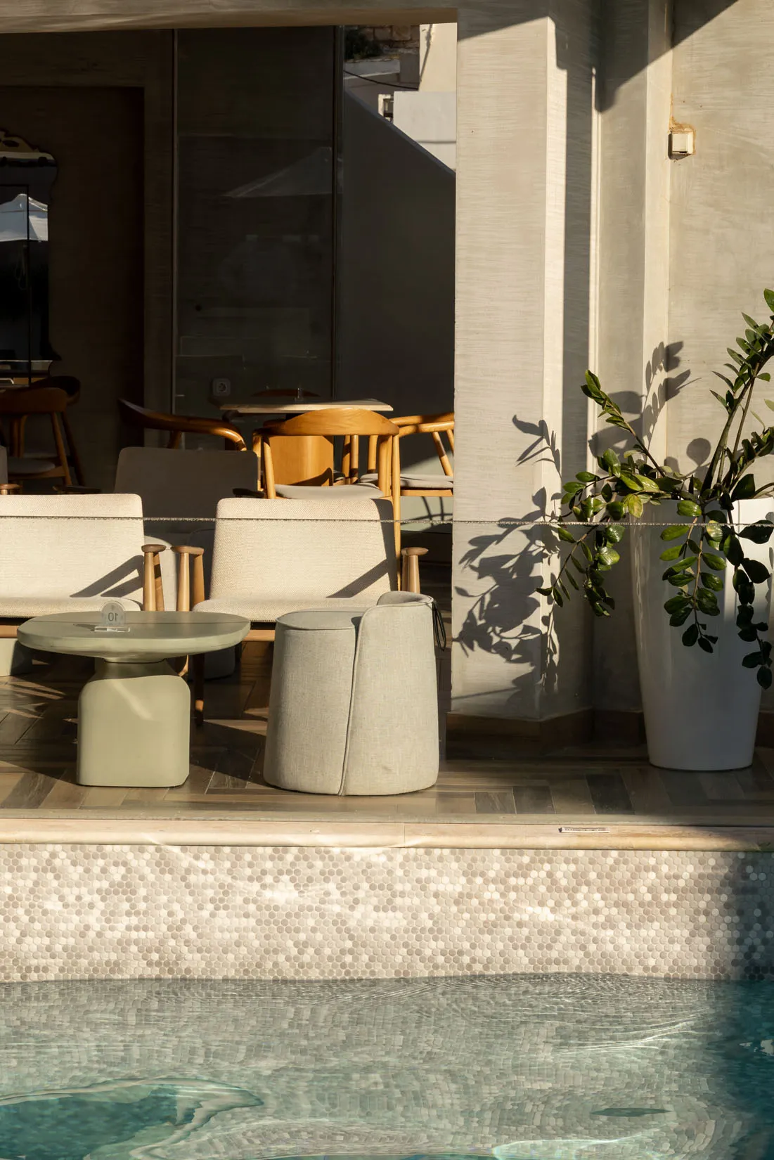 Nefeli Hotel 4-star exterior, swimming pool and grounds in Platanias, Rethymno