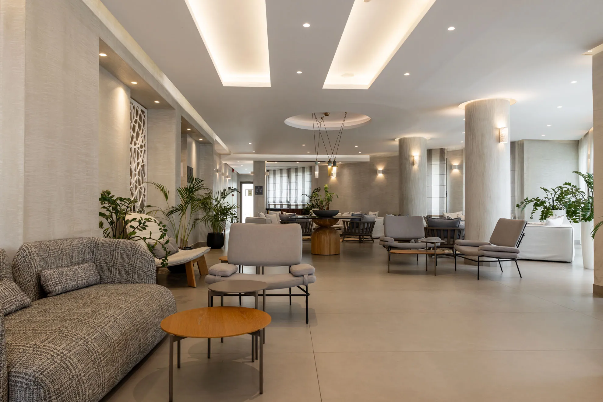 Nefeli Hotel 4-star exterior, swimming pool and grounds in Platanias, Rethymno