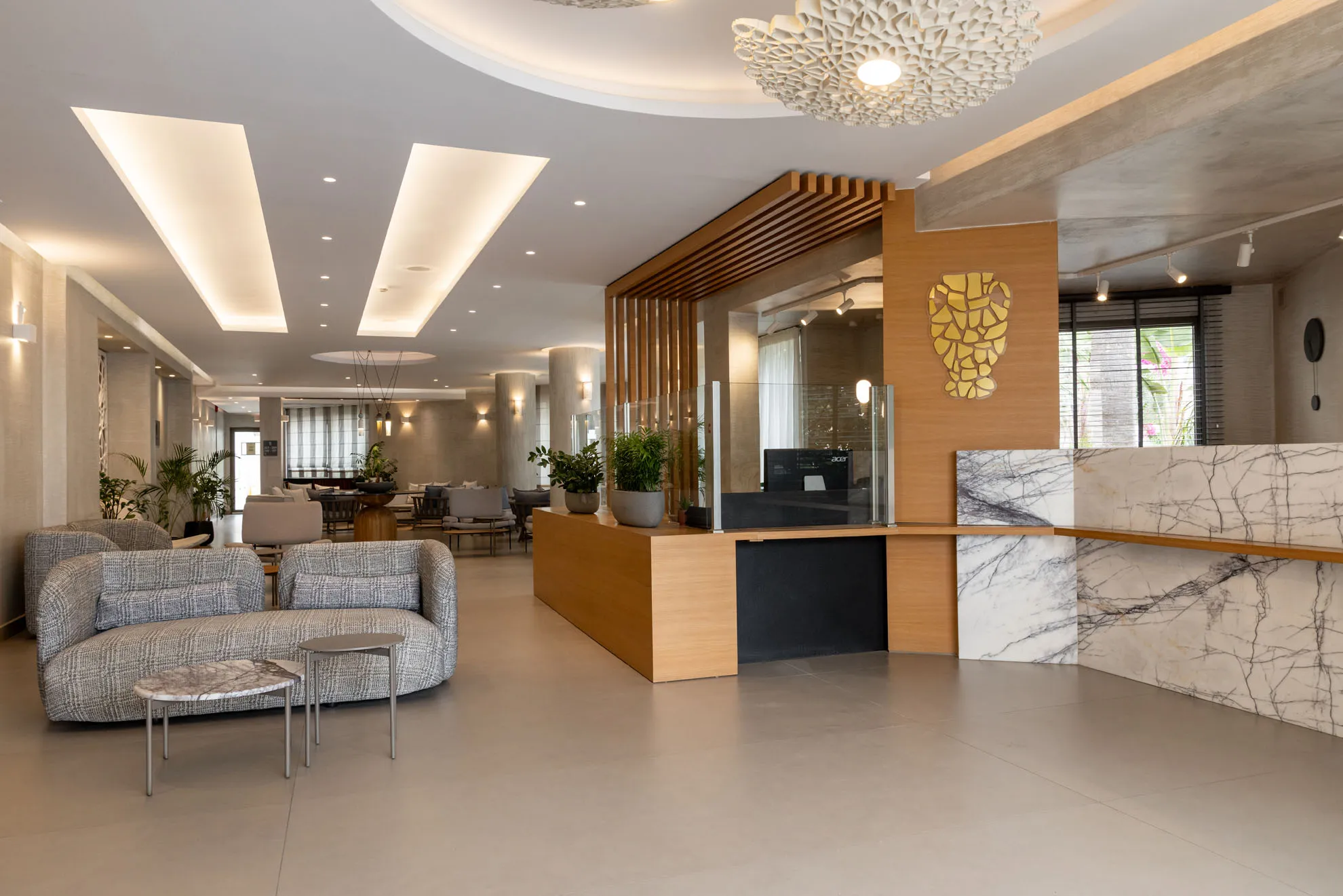 Nefeli Hotel 4-star exterior, swimming pool and grounds in Platanias, Rethymno