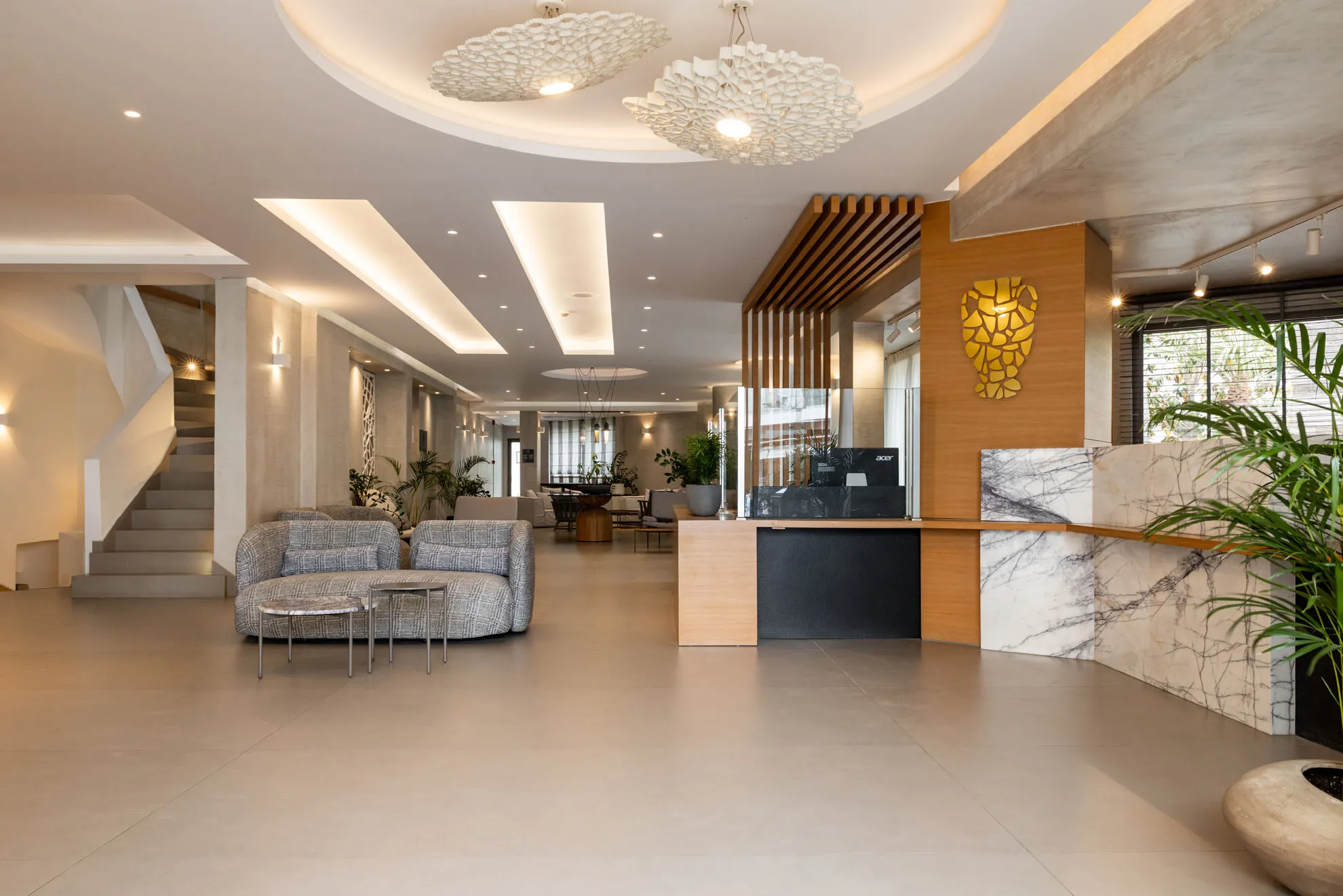 Nefeli Hotel 4-star exterior, swimming pool and grounds in Platanias, Rethymno