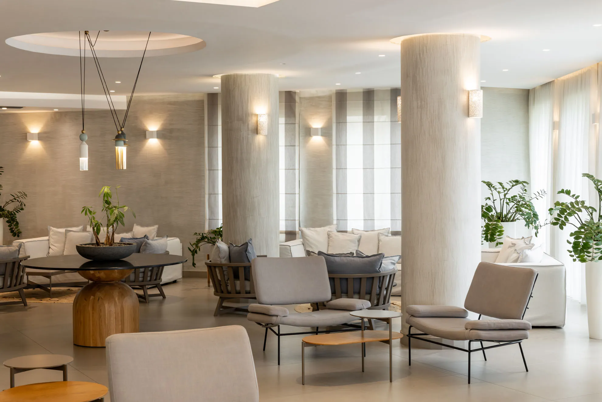 Nefeli Hotel 4-star exterior, swimming pool and grounds in Platanias, Rethymno