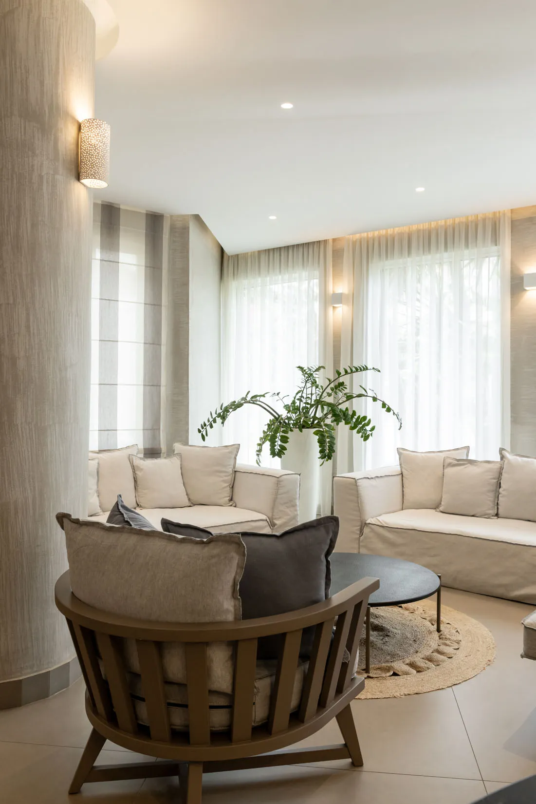 Nefeli Hotel 4-star exterior, swimming pool and grounds in Platanias, Rethymno