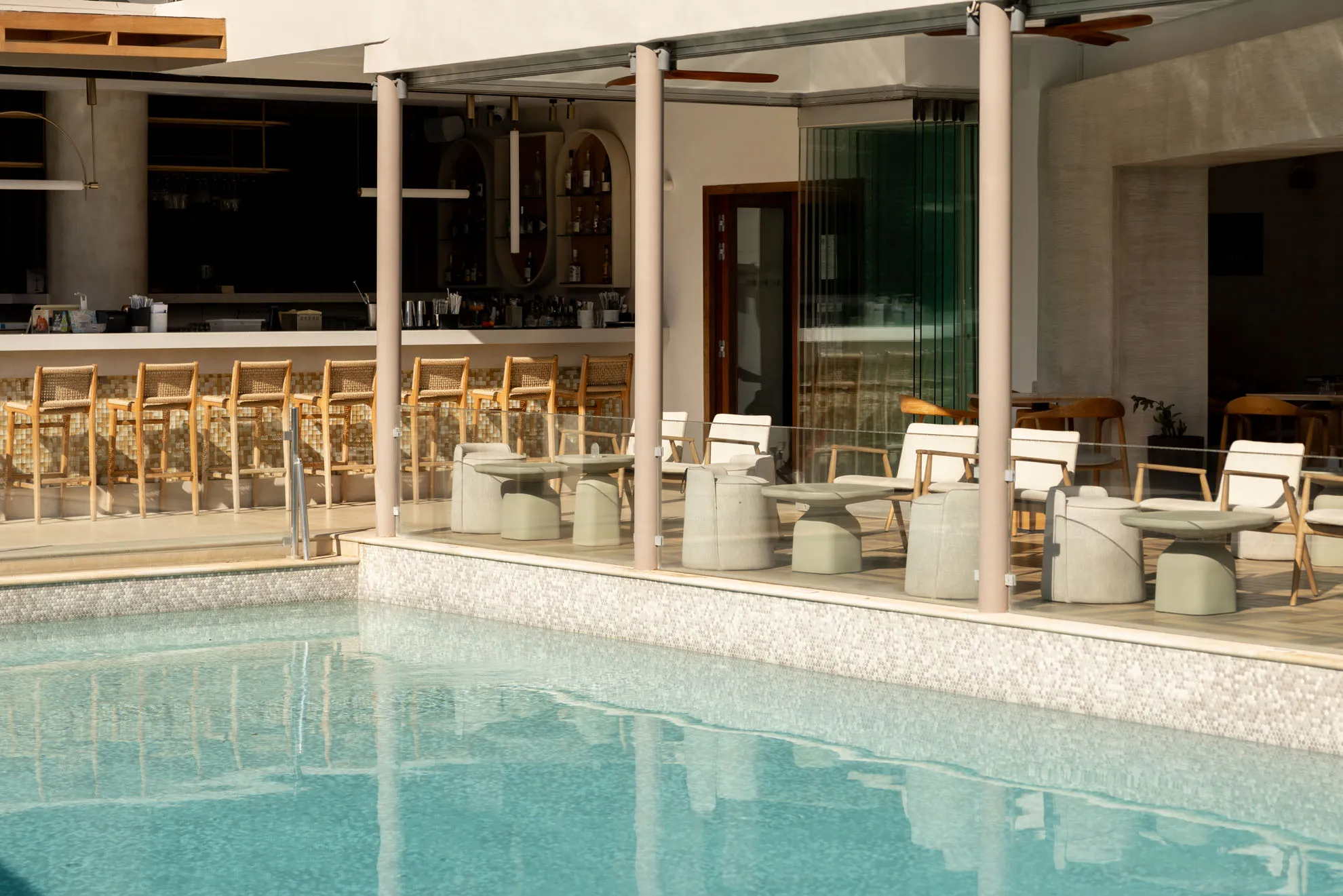 Nefeli Hotel 4-star exterior, swimming pool and grounds in Platanias, Rethymno