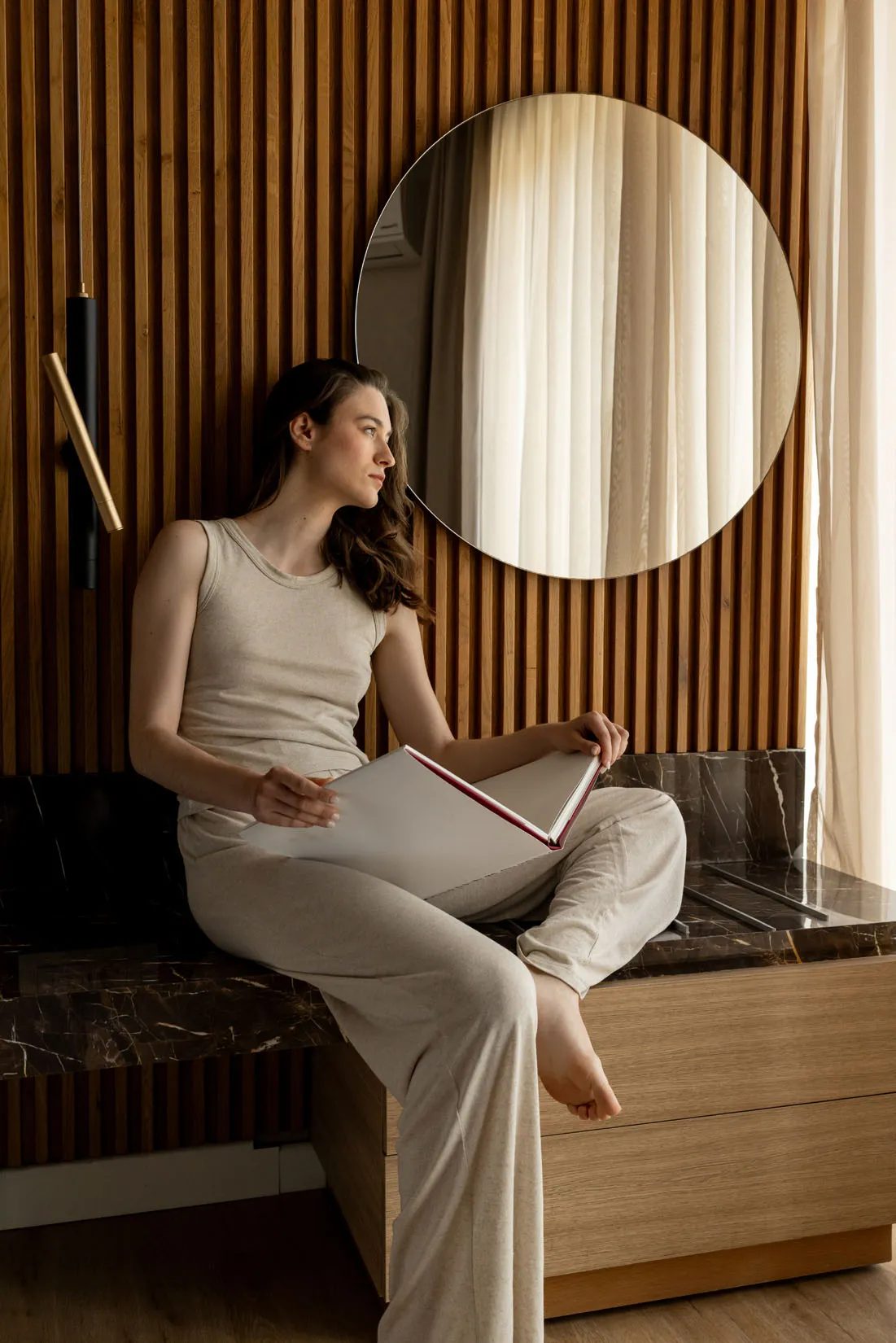 Luxury room and suite accommodation interior at Nefeli Hotel