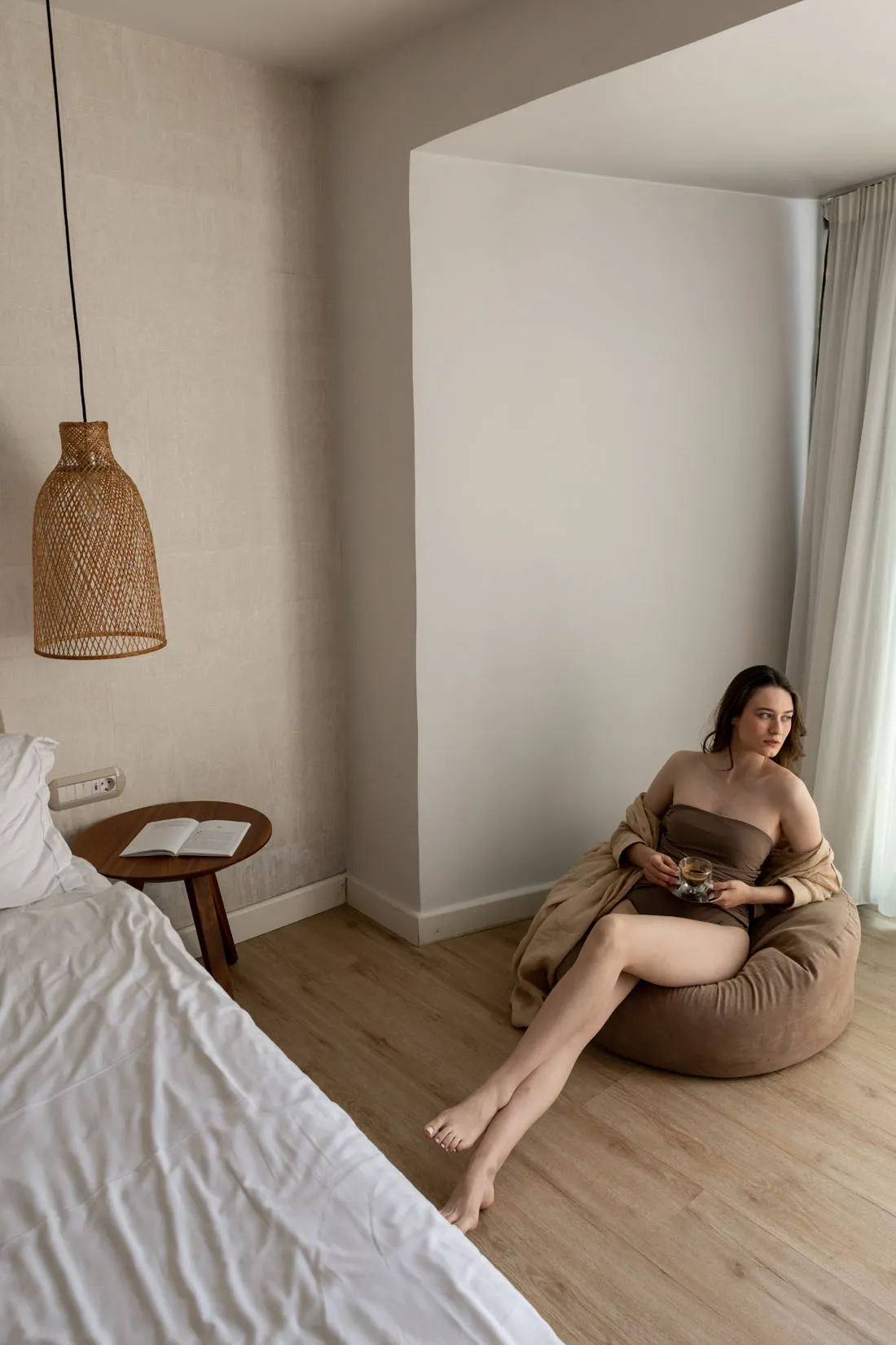 Luxury room and suite accommodation interior at Nefeli Hotel