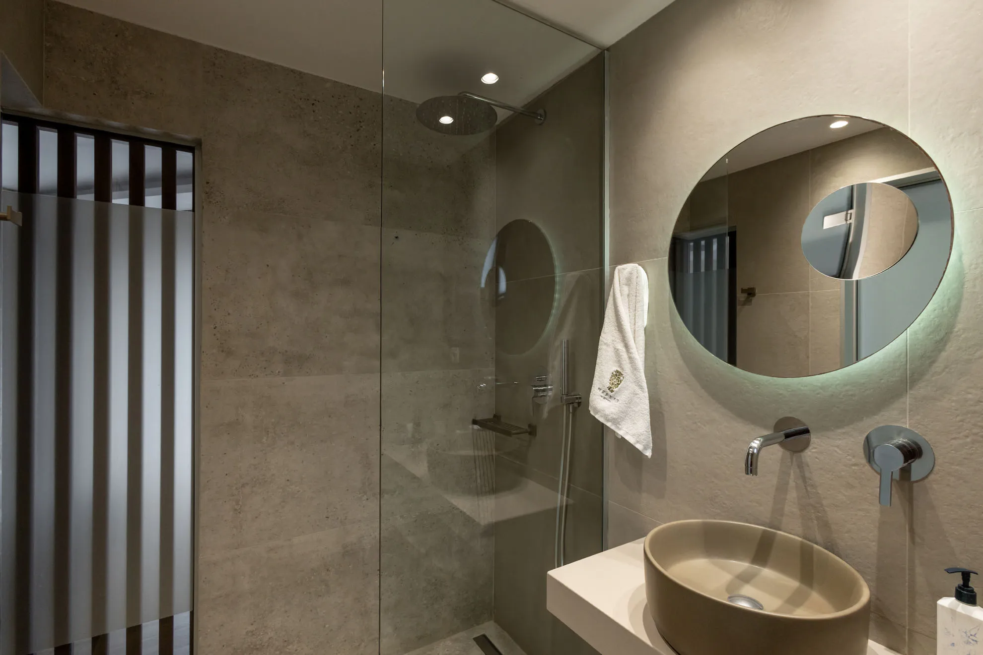 Luxury room and suite accommodation interior at Nefeli Hotel