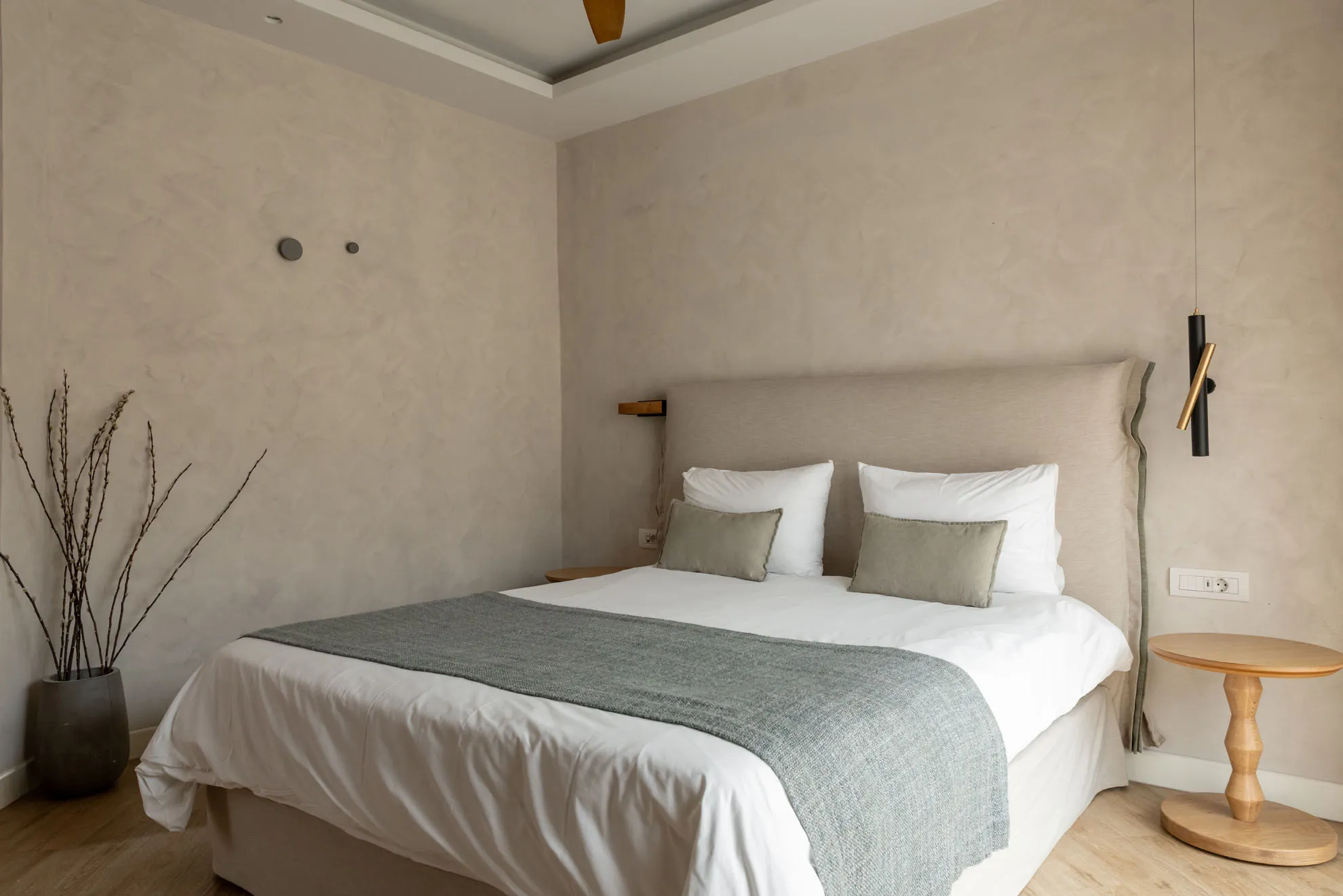 Luxury room and suite accommodation interior at Nefeli Hotel