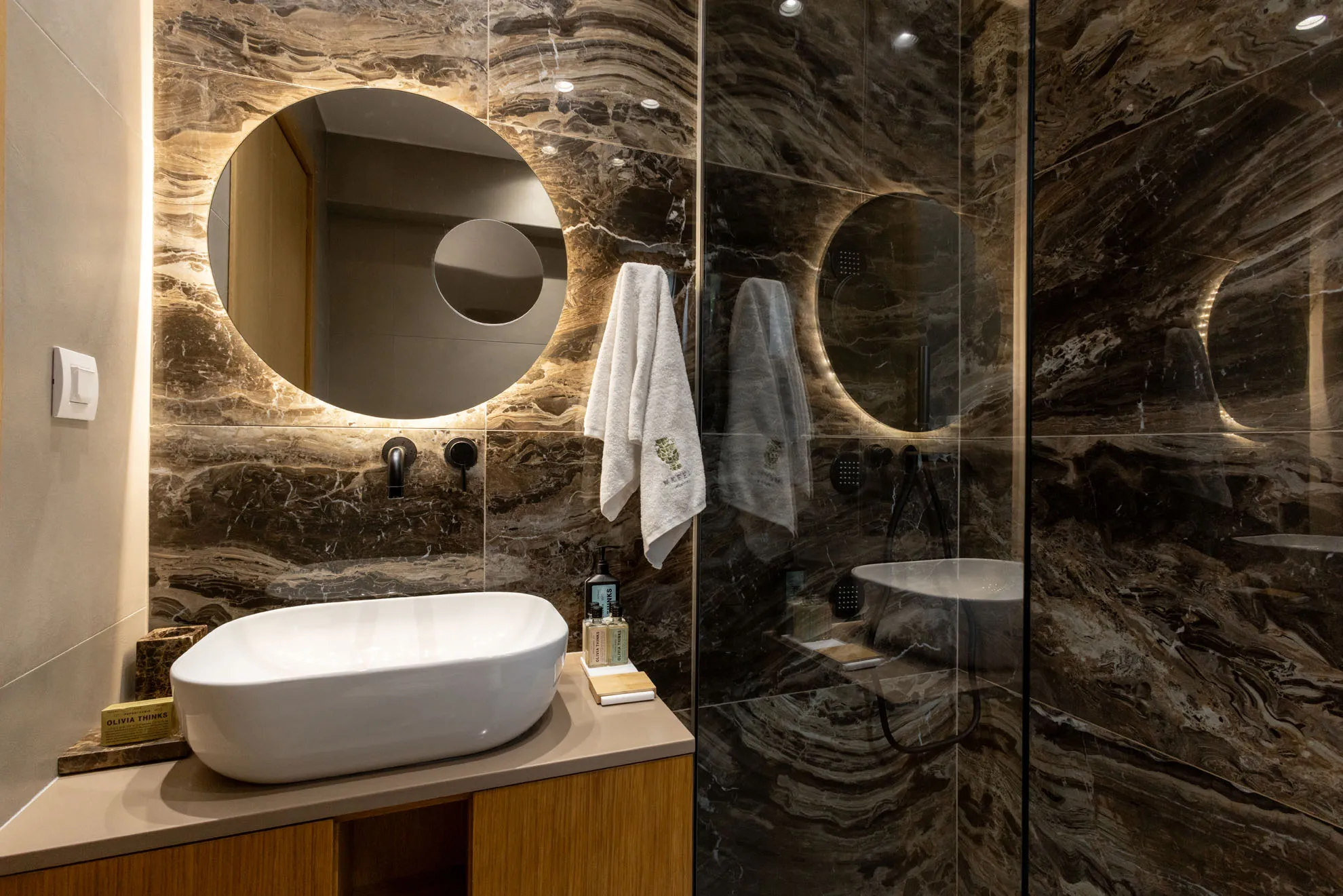 Luxury room and suite accommodation interior at Nefeli Hotel