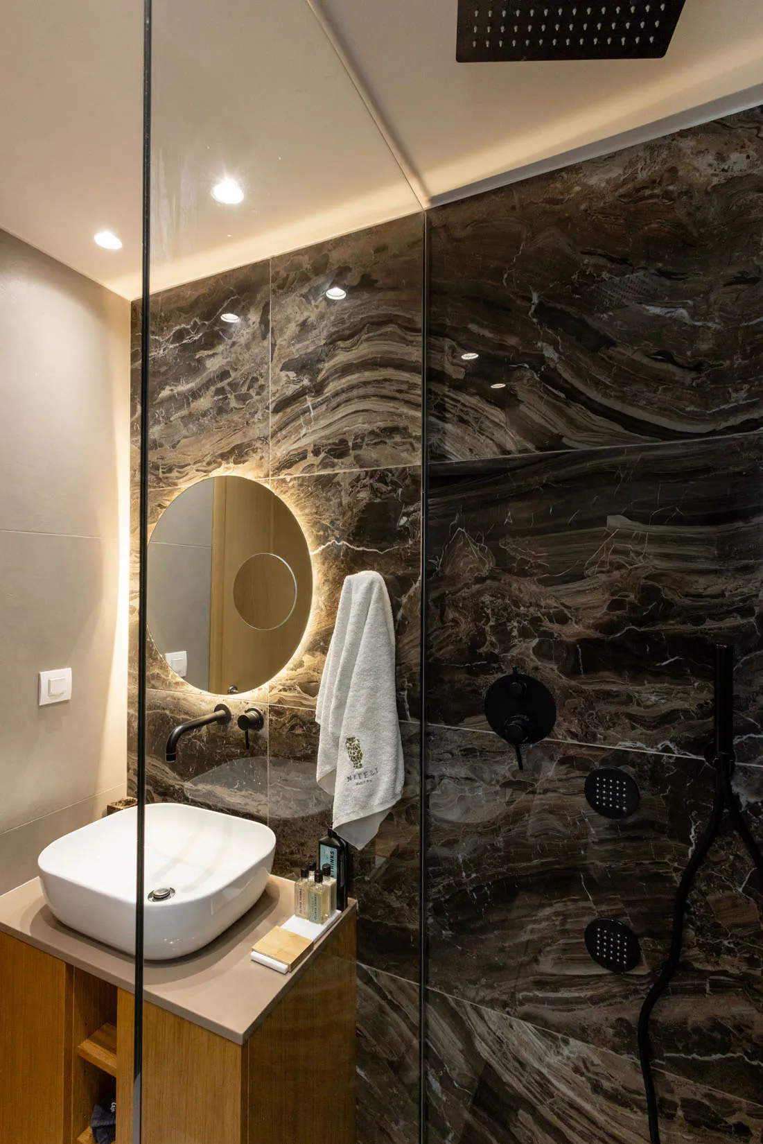 Luxury room and suite accommodation interior at Nefeli Hotel
