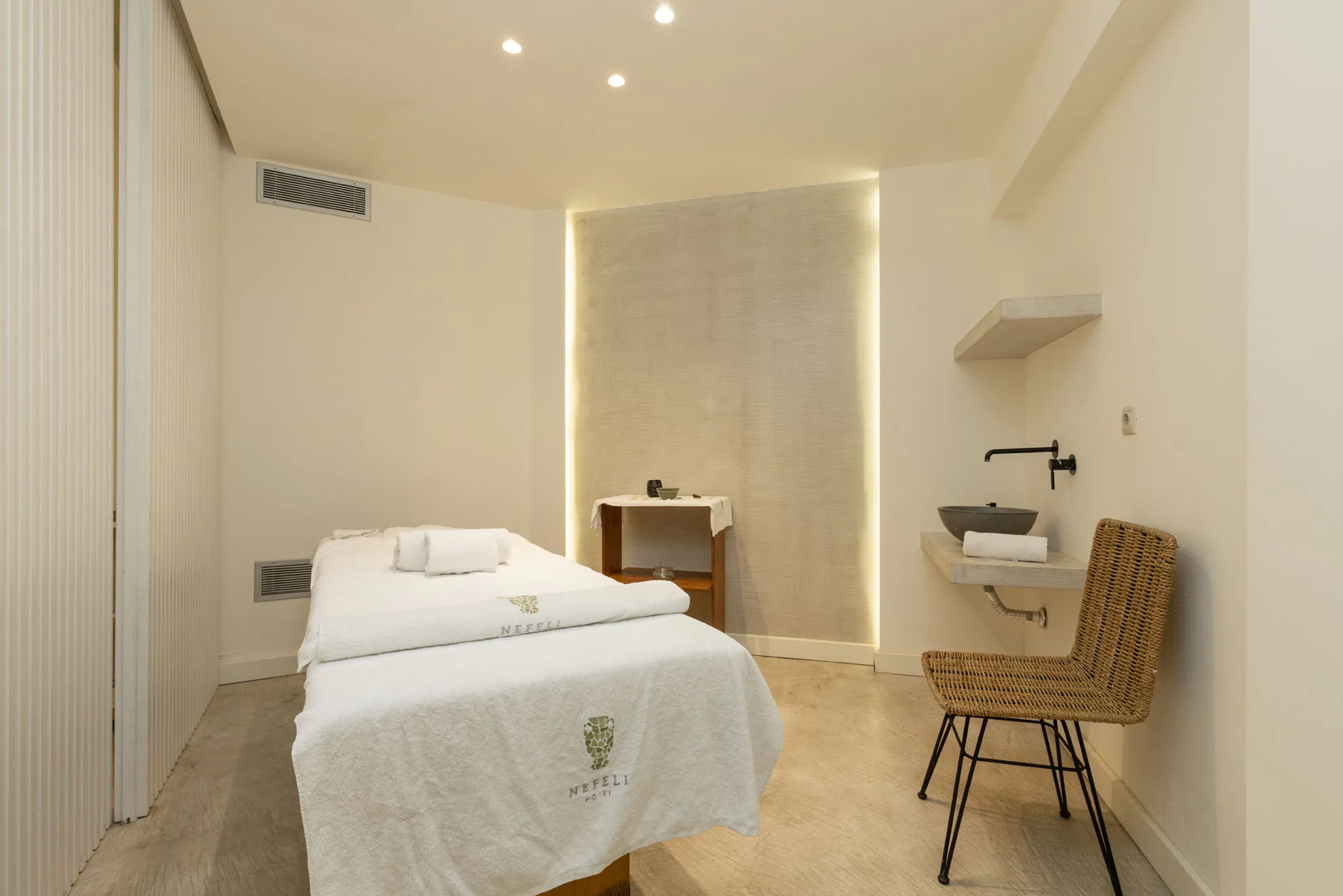 Spa, wellness, fitness and concierge services at Nefeli Hotel